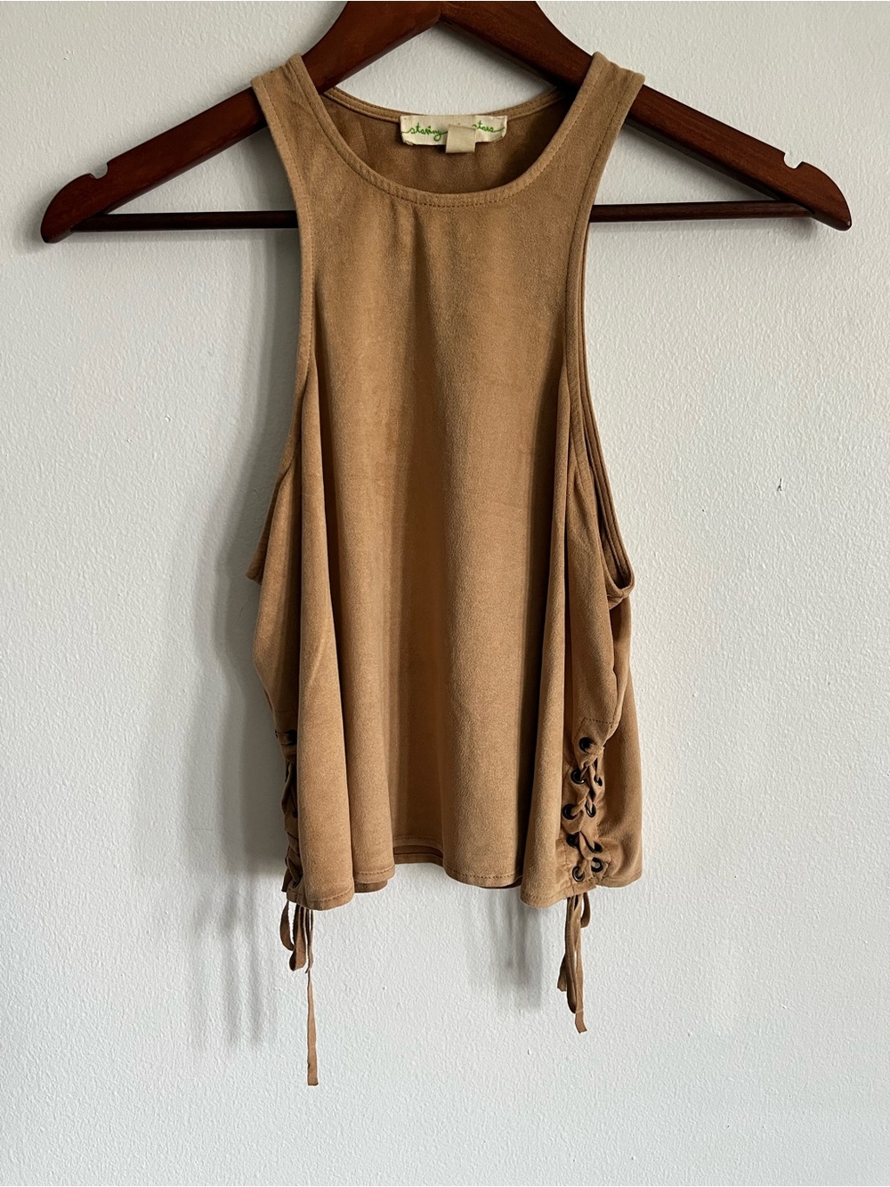 Staring At Stars Side Tie Tank Top